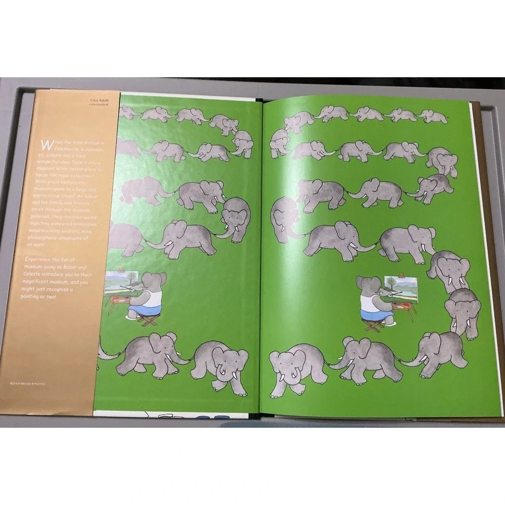 Babar's Museum of Art by Laurent de Brunhoff (2003, Hardcover) EC